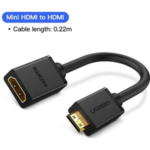 Ugreen Micro Hdmi Adapter Hd 4K 3D Man-vrouw Hdmi Kabel Connector Converter Voor Raspberry Pi 4 Gopro mini Micro Hdmi 1080P