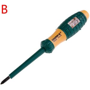 220V Elektrische Tester Pen Schroevendraaier Met Spanning Lampje-Vorm