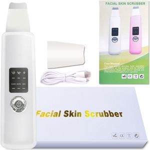 Ultrasone Diepe Gezicht Reinigingsmachine Huid Scrubber Verwijderen Vuil Mee-eter Verminderen Rimpels vlekken Facial Whitening Lifting Schop