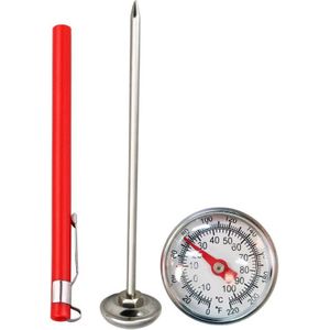 Mechanische Vlees Melk Thermometer 5 ""Rvs Probe Keuken Voedsel Thermometer Voor Turkije Bbq