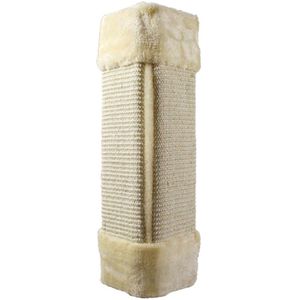 Pet Cat Kitten Hoek Sisal Muur Scratcher Opknoping Krasraad Mat Zachte Pluche