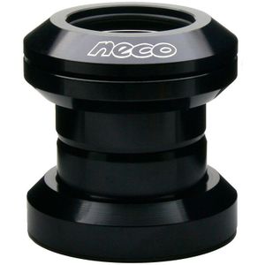Neco Headset Threadless 34 Mm EC34 28.6 30 Lager Headset Externe Cup Racefiets Mountainbike 34 Mm Zwart Zilver wit
