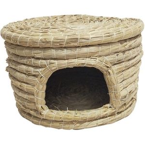 Stro Vogelkooi Huisdier Vogelnest Duif Nest Papegaai Kooi Eekhoorn Kooi Stro Duif Nest Stro Huisdier Nest