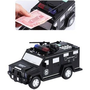 Muziek Wachtwoord Cash Truck Auto Spaarpot Spaarpot Papier Spaarpot Kinderen Grote Veilig Saving Coin Box Grote Kerst speelgoed