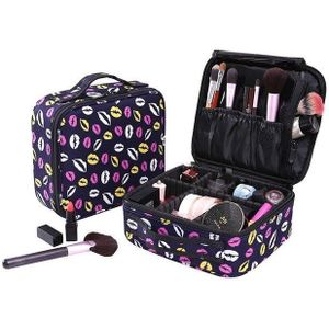 Qehiie Mode Vrouwen Cosmetische Zakken Reizen Make-Up Professionele Make Up Box Cosmetica Pouch Tassen Beauty Case Voor Make-Up Artist
