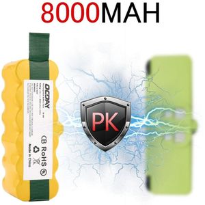 14.4V Ni-Mh Stofzuiger Oplaadbare Batterij Geschikt Voor Irobot Roomba Stofzuiger Onderdelen 3800/4500/4800 /6000/8000 Mah