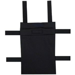 JayCreer Kruk Bag-Pouch met Foam Handgreep Pads-Tote voor Gebroken Been Krukken met Opbergvakken- ergonomische, orthopedische