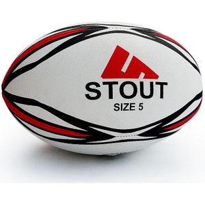 Maat 5 Rugby Voor Game Training Korrels Slijtvast Antislip Engels Rugby Wit Standaard Bal Voor Match
