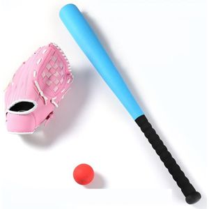 Kids Super Veiligheid Schuim Honkbalknuppel & Baseball Handschoenen Outdoor Oefening Training Baseball Set Met Zak