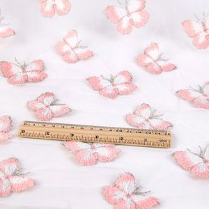 50*145Cm Vlinder Kant Polyester Stof, diy Handgemaakte Materialen Voor Tissue Kids Home Textiel Voor Naaien Tilda Pop, 1Yc3899
