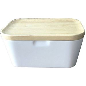 Keuken Boter Opslag Botervloot Met Deksel Porselein Keeper Bedekt Container Hittebestendige Keuken Aanrecht Koelkast