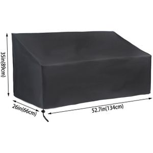 Rechthoekige Tuin Patio Regen Stofkap Outdoor Waterdicht Sofa Tafel Stoel Couch Meubilair