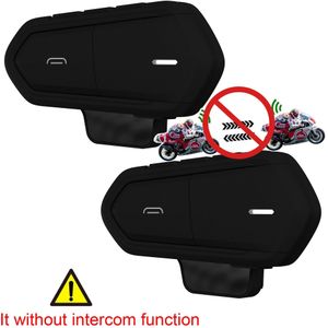 Waterdicht Motorfiets Mvo Bluetooth V4.1 Helm Headset Fm Radio Hoofddeksel Stereo Microfoon Oortelefoon Met Handsfree QTB35