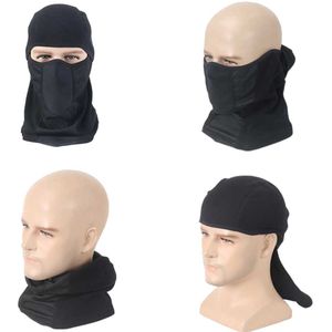 Unisex Bivakmuts Gezichtsmasker Ski Mask Gezicht Bescherming Volgelaatsmasker Zwarte Geïmporteerd Stof Zacht