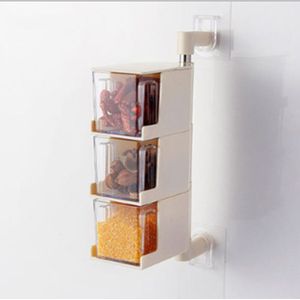 Kruidenrekken - Draaibare Kruiden Doos - Multi Layer - Kleine Volume en Grote Capaciteit