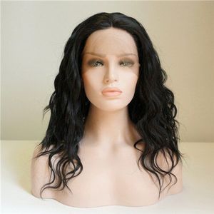 12 ""dagelijks Wit Krullend Dame Korte Bob Stijl Synthetische Lace Front Pruik Hittebestendige + Pruik Cap H793338A