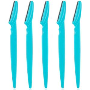 3/5Pcs Wenkbrauw Trimmer Scheermes Haar Gezicht Facial Remover Shaper Dermaplaning Epilator Eye Brow Scheermessen Make-Up Tool Kit voor Vrouwen Man
