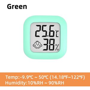 LCD Digital Thermometer Hygrometer Indoor Room Electronic Temperature Humidity Meter Sensor Gauge Weather Station For Home
