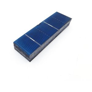 50 stks/partij Zonnepaneel DIY Polykristallijn Silicium Sunpower zonnepaneel battery Charger telefoon 0.5 V Lading LED Lamp