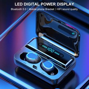 Verkoop Waterdichte 9D Stereo Sport Oordopjes Tws Bluetooth 5.0 Koptelefoon Draadloze Koptelefoon Headsets Met Mic Charging Case