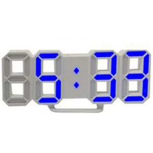 3D Led Digitale Wandklok Datum Tijd Nachtlampje Display Tafel Desktop Klokken Wekker Thuis Woonkamer Decor Moderne