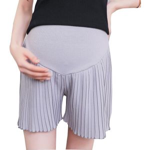 Zwangere Vrouwen Broek Zomer Tij Moeder Dragen Losse Grote Maat Shorts Dunne Gedeelte Zwangerschap Geplooide Zwangere Vrouwen Wijde Pijpen Broek