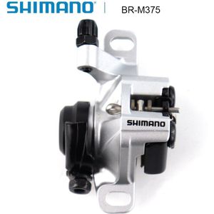 Shimano Br M375 Mechanische Disc Remklauwen Voor Acera Alivio Deore Met Hars Pads Mountainbike Accessoires BR-M375 Boxed