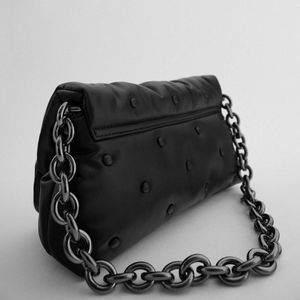 Classic Black Crossbody Tassen Voor Vrouwen Mode Klinknagel Rooster Schoudertassen Zachte Vrouwen Messenger Bags