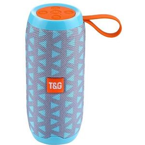 TOPROAD HIFI Portable Bluetooth Speaker 10W Draadloze Stereo Kolom Stof Subwoofer Speakers Ondersteuning tf-kaart FM Radio USB AUX