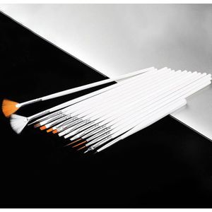 15Pcs Nail Gereedschap Nail Borstel Tekening Pen Gel Nagels Accessoires Schoonheid Populaire Gel Schilderen Pennen Professionele Nail Art