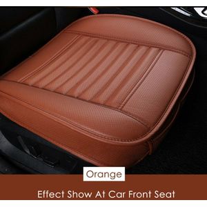 Lederen Auto Voorstoel Cover Ademend Anti Slip Mat Auto Zitkussen Cover Universal Auto Pad Auto Styling Interieur Accessoires