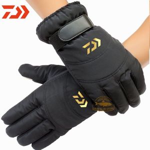 Winter Daiwa Vissen Handschoenen Mannen Outdoor Sport Waterdicht Ski Handschoenen Daiwa Koude-Proof Vissen Handschoenen Ridding Warme Handschoenen