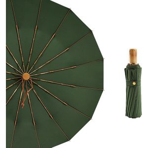 Windbestendig Paraplu Regen Vrouwen Voor Mannen 3 Vouwen Handleiding Parasol Compact Grote Luxe Retro 16K Paraplu