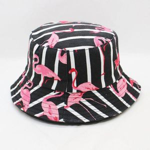 LDSLYJR Flamingo animal print Emmer Hoed Visser Hoed outdoor reizen hoed Zon Cap Hoeden voor Mannen en Vrouwen 274
