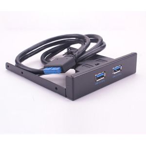 Desktop Pc Front Floppy Drive 19/20 Pin Naar Usb 3.0 Voorpaneel Extender Panel R20