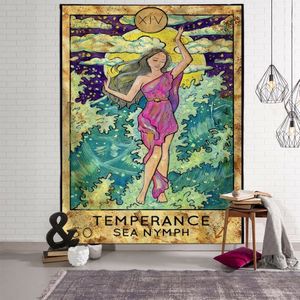 Novelty Hippie Koningin Sprei Gooi Tapijt Home Decor Temperance Mandala Tapestry Indian Muur Opknoping