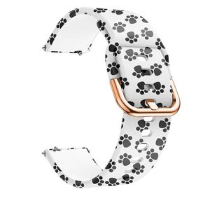 Voor Huawei Horloge Gt 2 42Mm Siliconen Band Pols Printing Vervanging Horlogebanden Armband GT2 20Mm Horloge Band