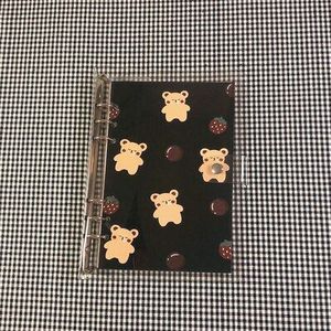 Minkys Kawaii Beer A5/A6/A7 Losbladige Dagboek Notebook En Journals Agenda Planner Hervulbare Papier School briefpapier