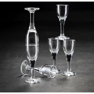 6 Stuks Crystal Clear Home Mokken Wijnglas Wijn Proeven Beker