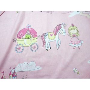 Prinses Paard Print Stoffen Handgemaakte Tela Algodon Diy Naaien Patchwork Jurk Bed Handwerken Kleding Tissue Katoen Twill Stoffen