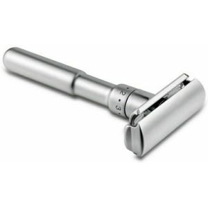 Verstelbare Scheerapparaat 1-6 Bestanden Veiligheid Mens Double Edge Razor Scheerapparaat Zinklegering Verstelbare Scheerapparaat GK
