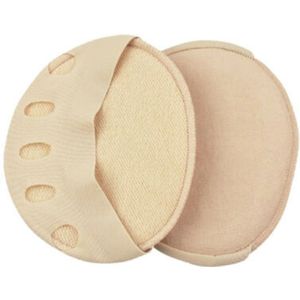 1 Paar Comfortabele Honingraat Antislip Teen Sokken, Voorvoet Pad Hoge Hakken Onzichtbare Sokken Voetverzorging