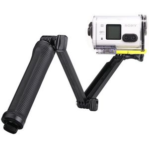3 manier waterdichte monopod selfie grip statief voor sony action cam hdr-as100v as300r as50 as200v x3000r aee sport camera