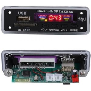 Auto Speaker Fm Radio Security Digitale Kaart Draadloze Bluetooth MP3 Decoder Module