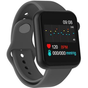 Sport Mannen Smart Horloge Met Kleur Touch Screen Hartslagmeter Fitness Tracker Smartwatchblood Druk Armband Waterdicht