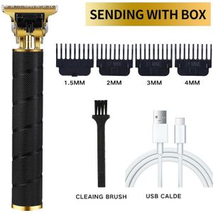 T9 Usb Elektrische Haar Snijmachine Oplaadbare Tondeuse Man Scheerapparaat Trimmer Voor Mannen Kapper Professionele Baard Trimmer