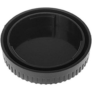 Rear Lens Body Cap Camera Cover Anti-stof Bescherming Plastic Zwart Voor Fuji Fujifilm Fx X Mount