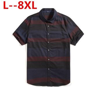 8XL 6XL Zomer Mode Mannen Casual Shirt Gedrukt Vierkante Kraag Slim Fit Lichtgewicht Bloemen Dunne Sociale Man Jurk shirt