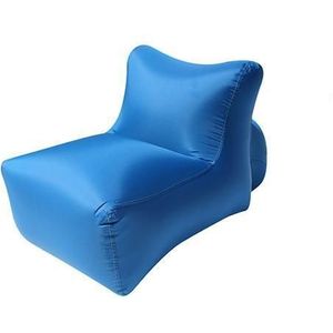 Opblaasbare Air Lounge Lui Couch Stoel Camping Zwembad Festival Zomer Accessoires Voor Strand Inklapbare Air Zitzak Pouch Couch