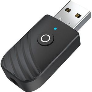 3 In 1 Draadloze Adapter Usb-poort Bluetooth 5.0 Zender Ontvanger 3.5Mm Aux Plug Play Voor Tv Hoofdtelefoon Thuis tablet Computer